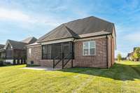 Upgraded Screened-In Porch
