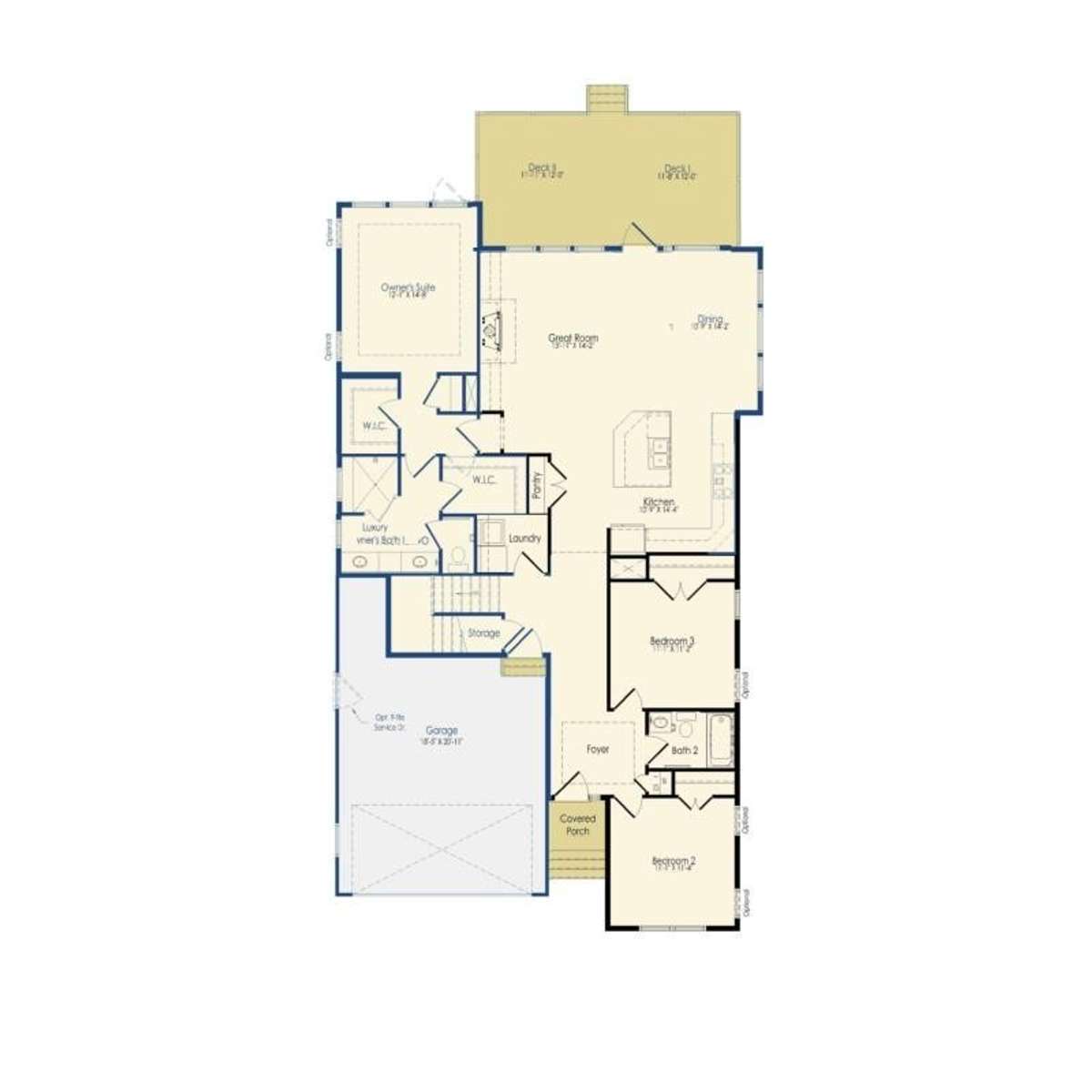 1st Floor Floorplan