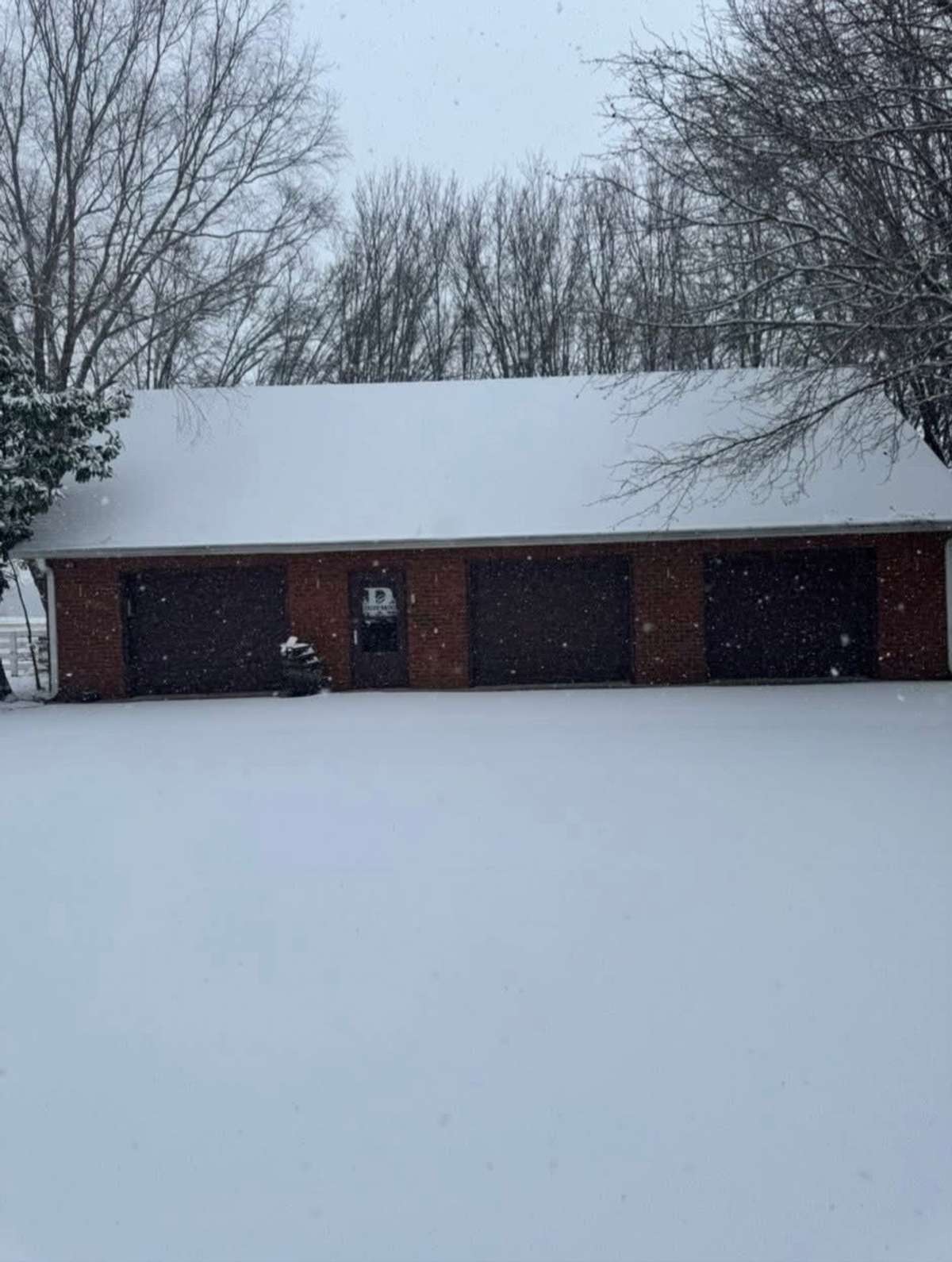House has Central HVAC Units. Plus, there is a Wood Burning Furnace outside the House that also provides Heat on Cold Winter Days.