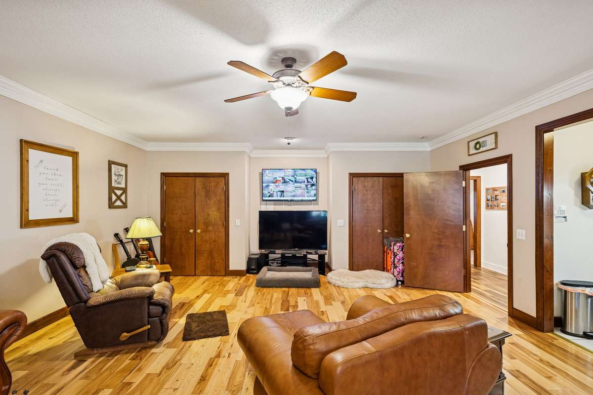Another View of the Spacious Living Room.