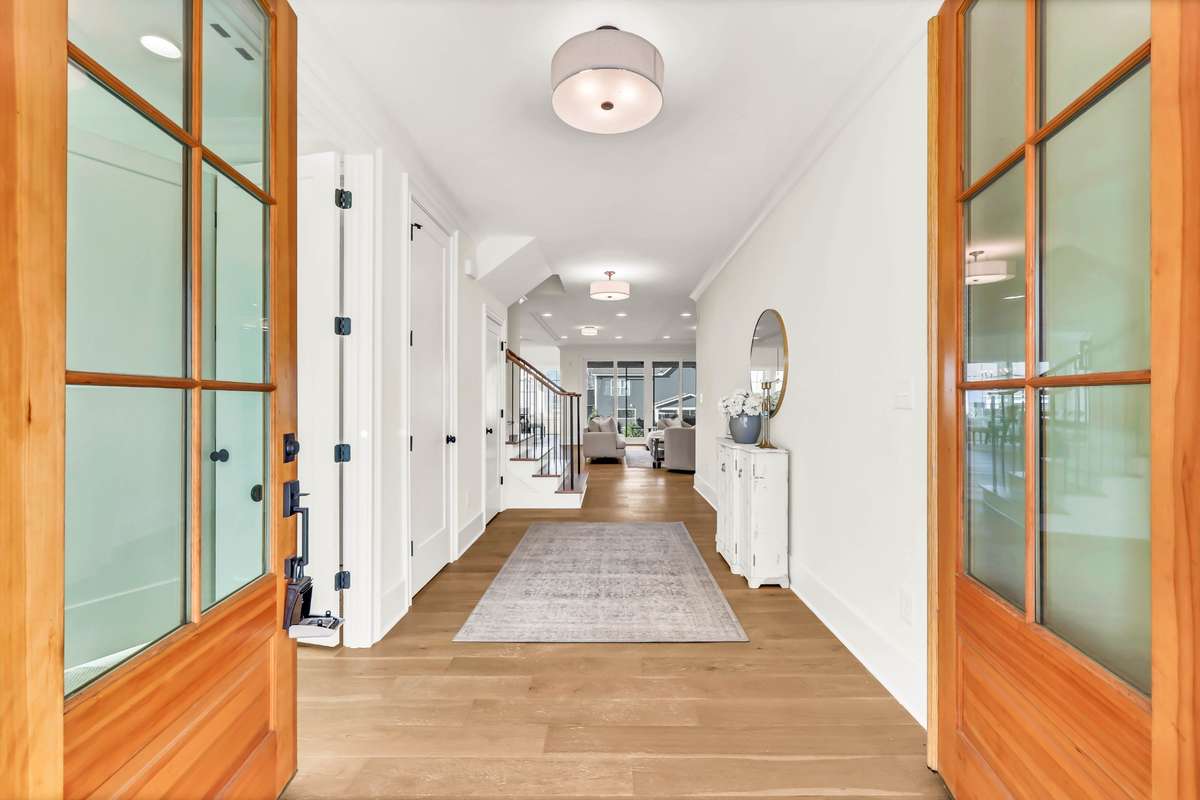 Step inside to a grand entry foyer