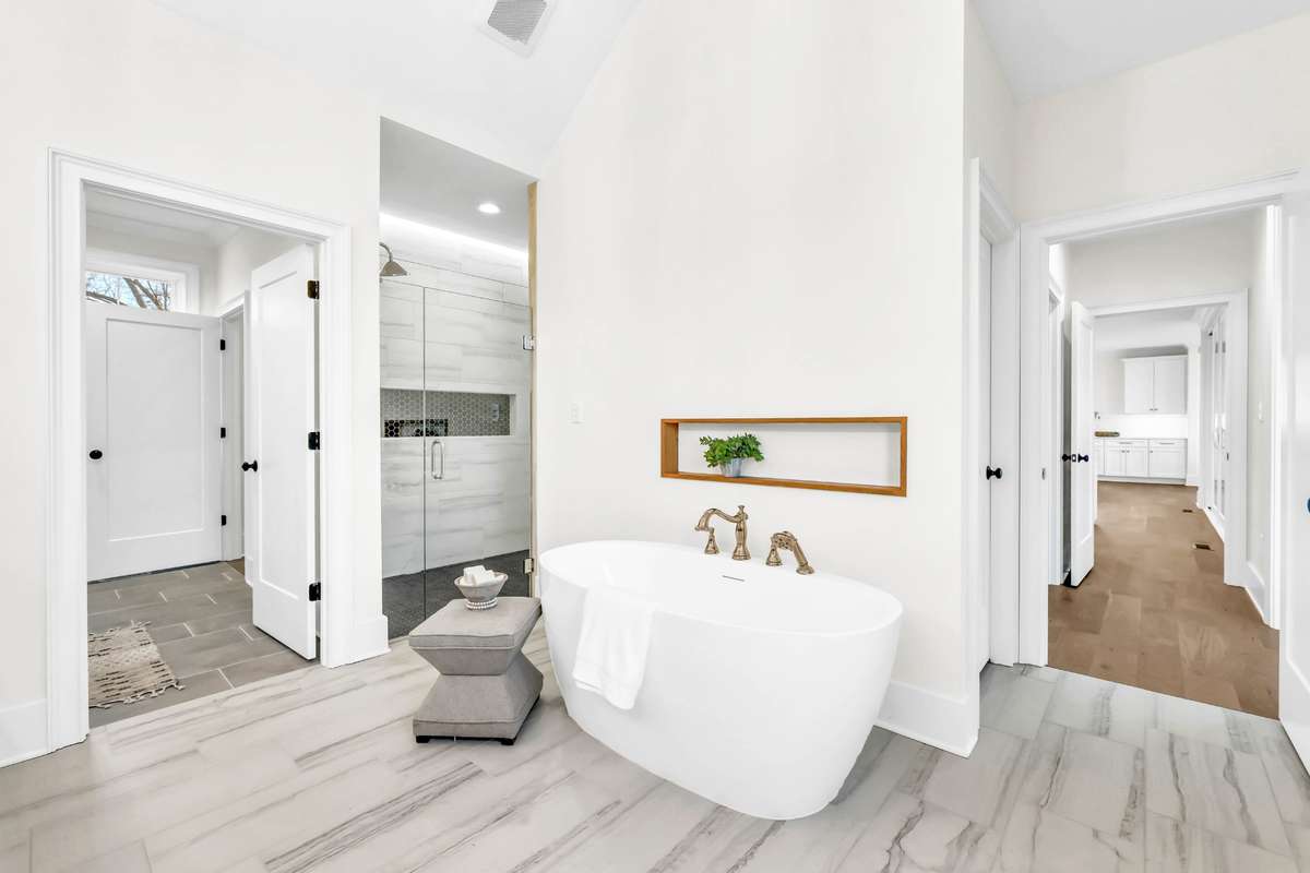 Relax in your soaking tub