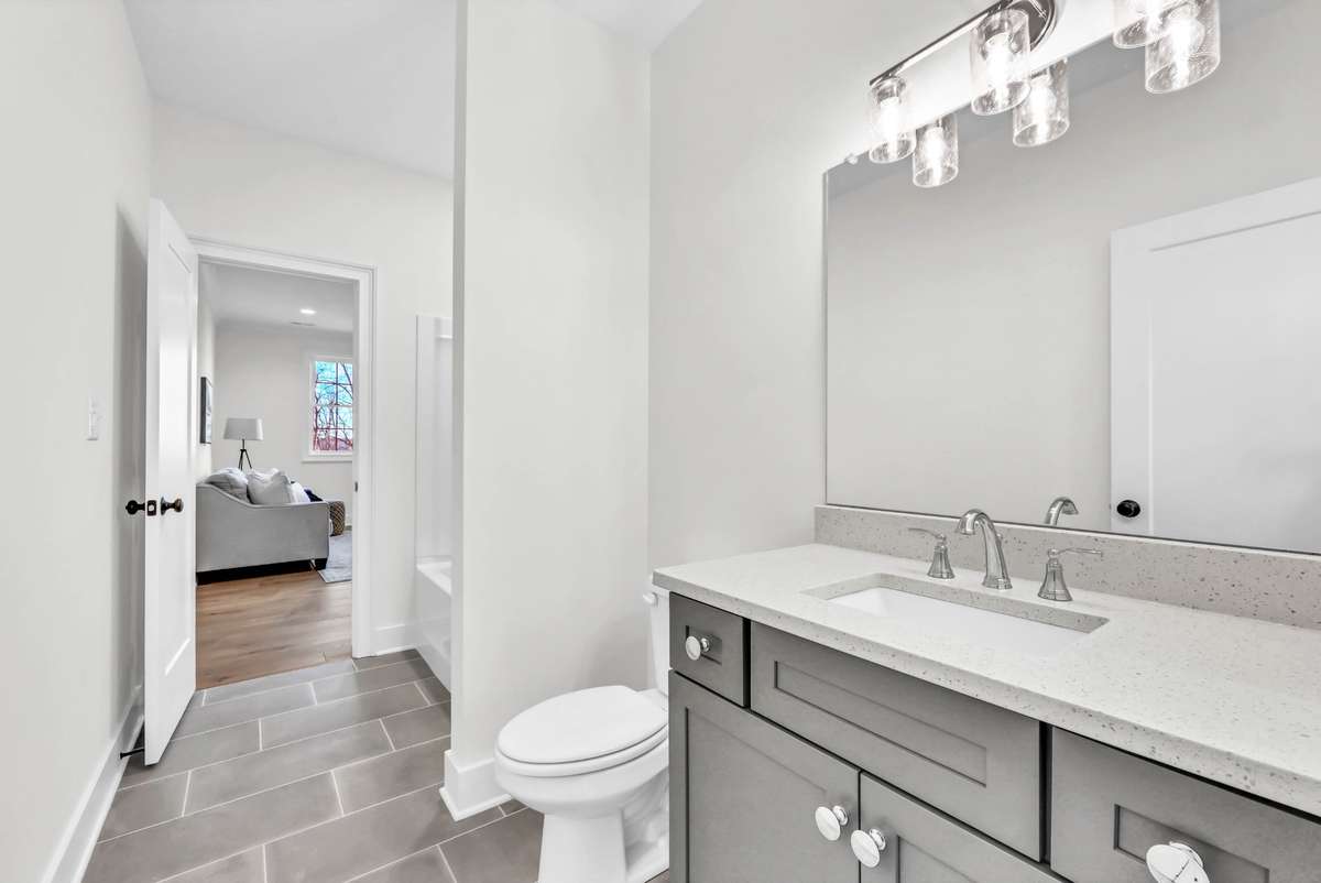 Bedroom 5 has its own personal bathroom