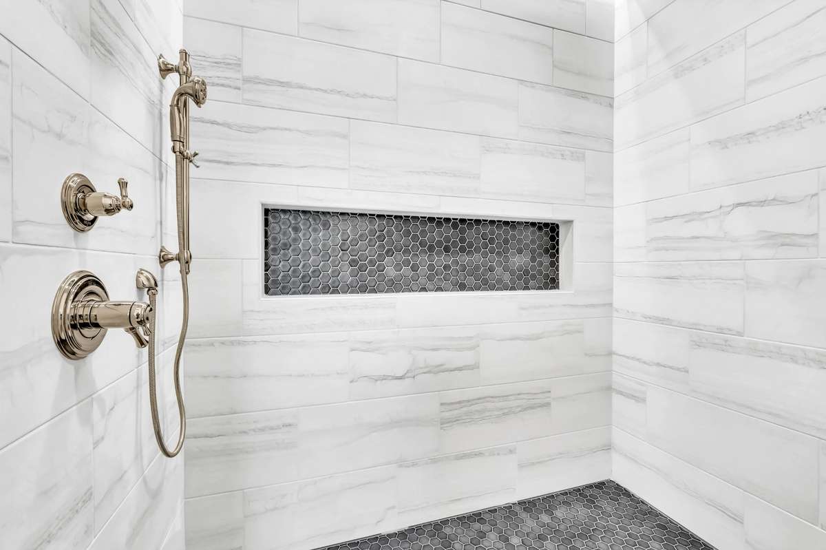 Shower in luxury