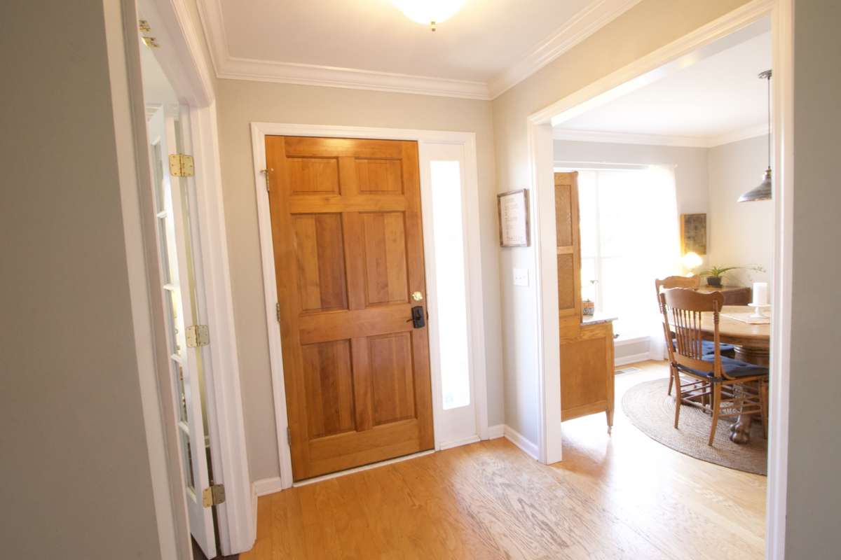 Front entrance foyer.
