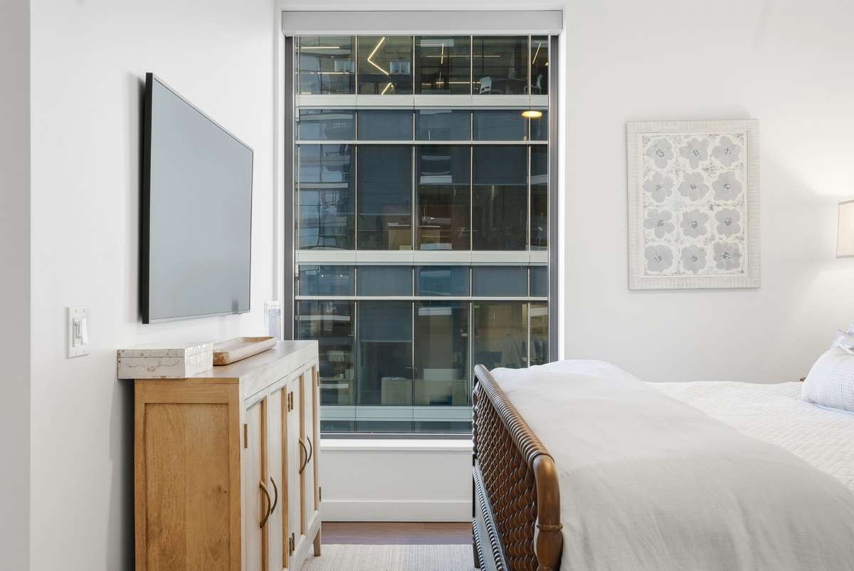 Both bedrooms are very spacious in this unit