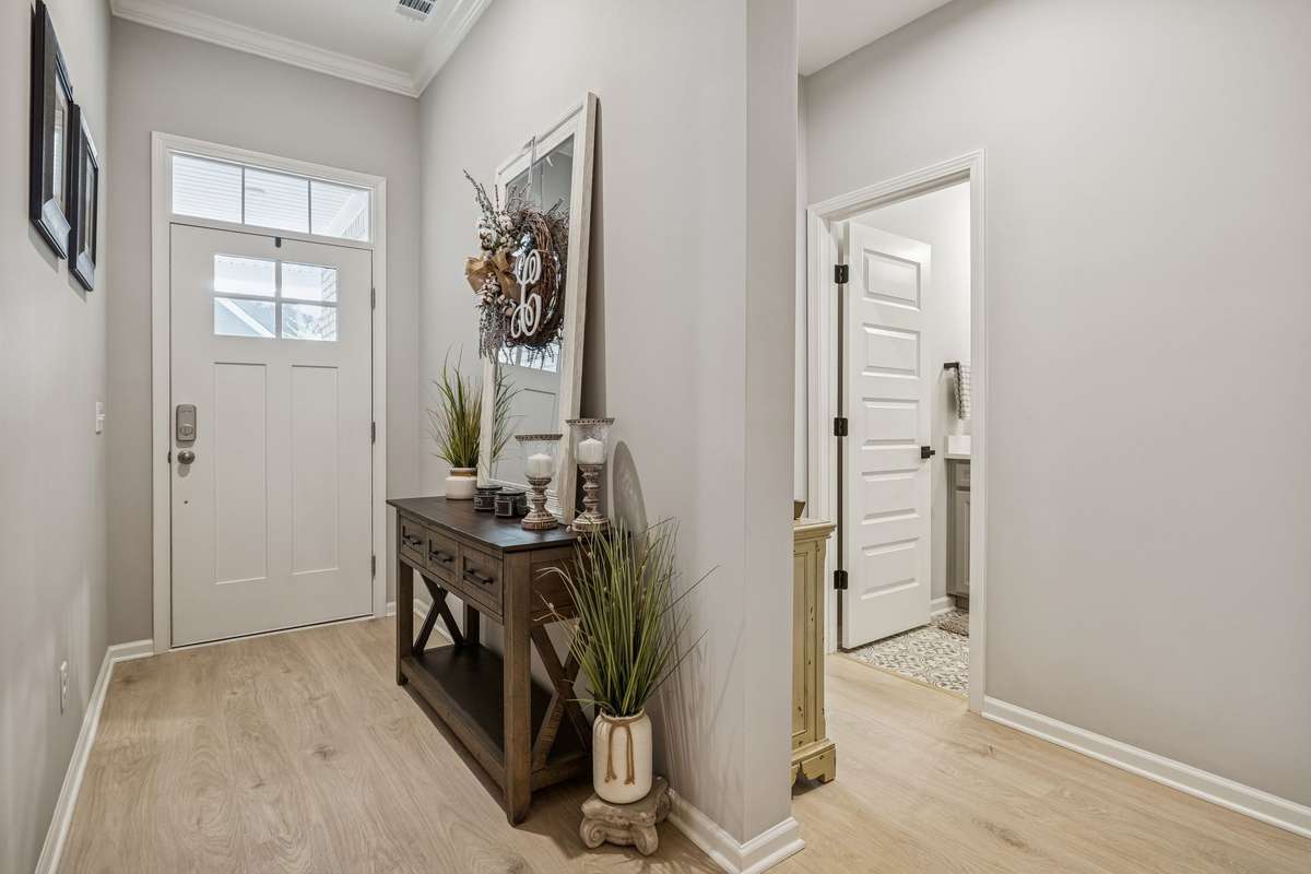 Foyer, Full bath, & 2nd bedroom