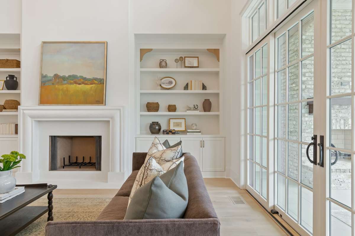 Great Room Built-in Detail