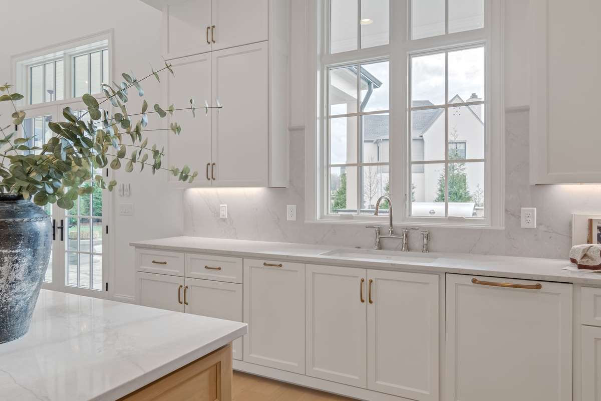 Kitchen features all Wolf & Subzero appliances