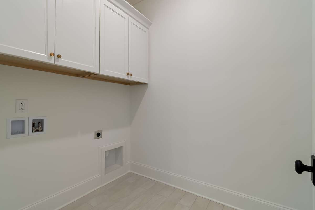 Upper level laundry room - second laundry location in the home