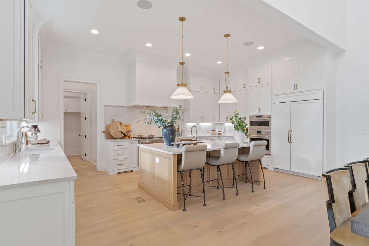 Kitchen features all Wolf & Subzero appliances