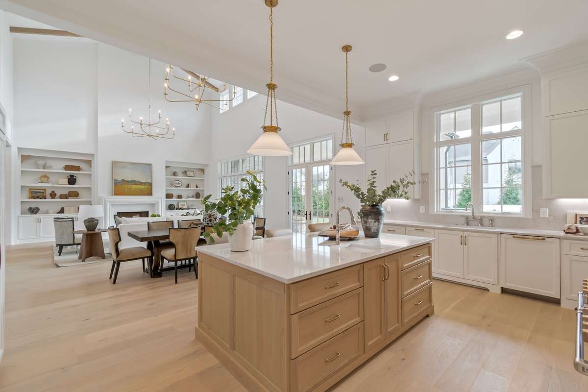 Kitchen features all Wolf & Subzero appliances