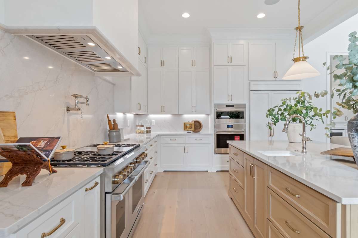 Kitchen features all Wolf & Subzero appliances