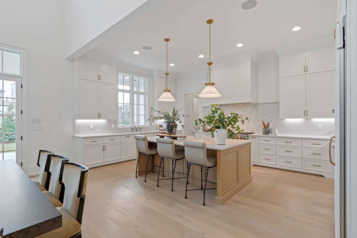 Kitchen features all Wolf & Subzero appliances