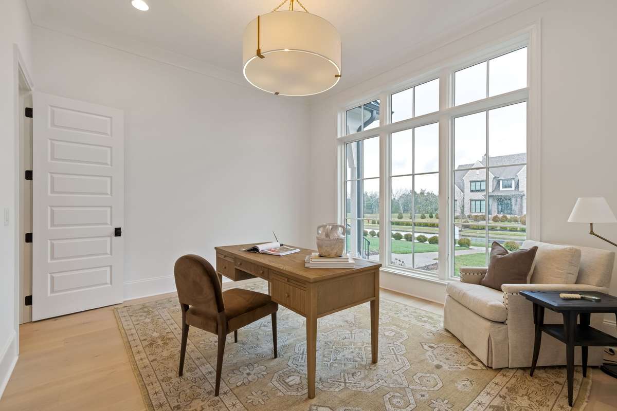 Guest Bedroom on Main Level could also make for a good office.