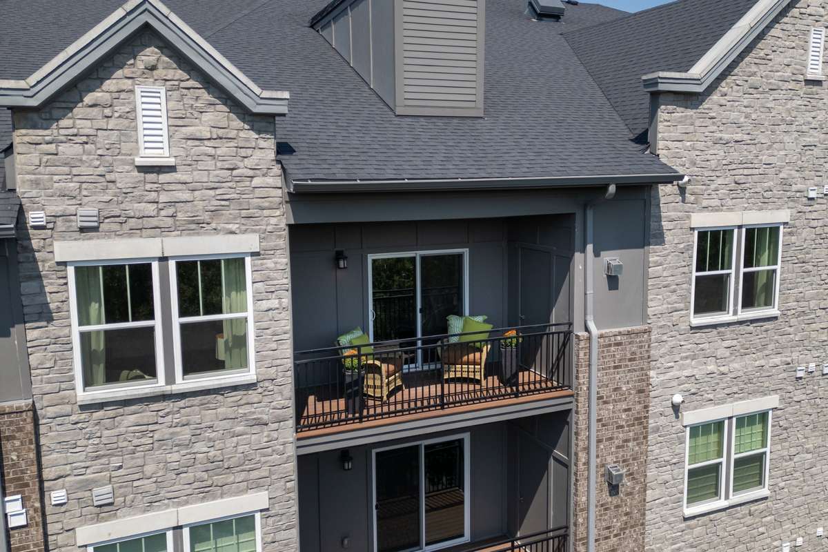 Enjoy your own larger private top-floor balcony overlooking the park and walking trails. The perfect spot for morning coffee or evening sunsets.