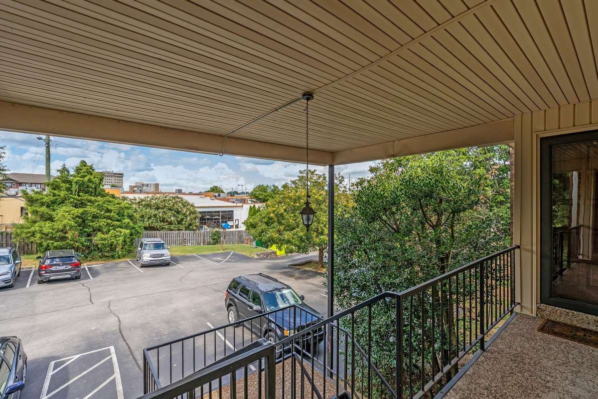 There is ample parking in front of the N building, with only a short walk from the parking lot to the front door of the condo.