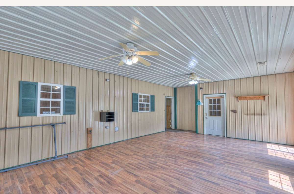 Living room to garage