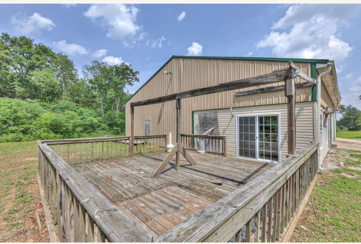Deck on the side