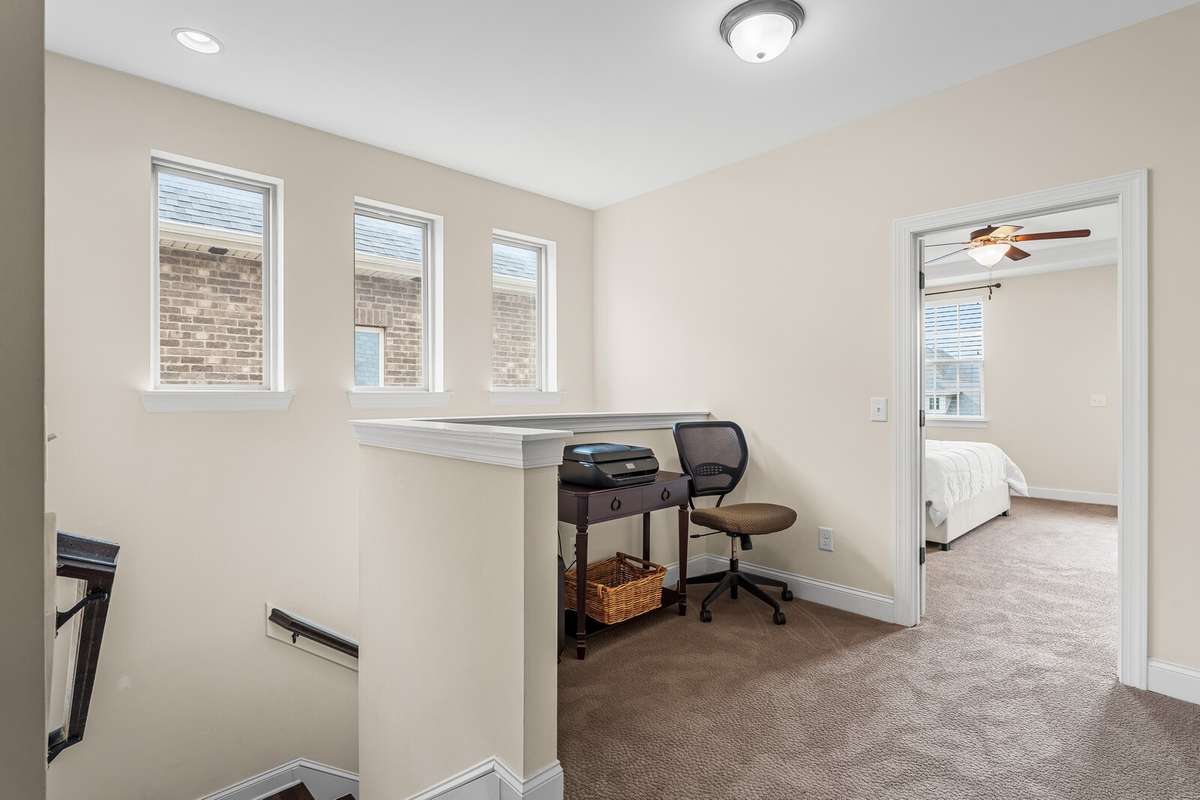 Perfect nook for a desk