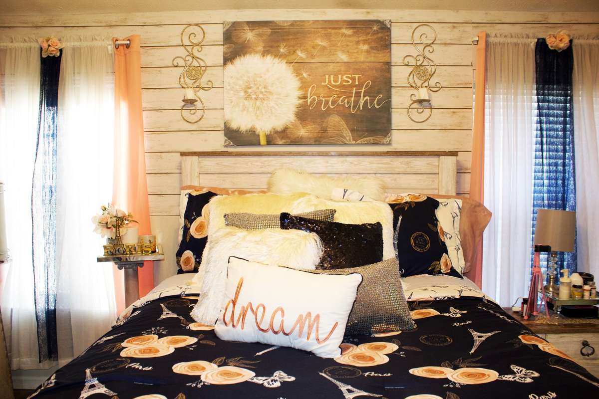 First bedroom on the left