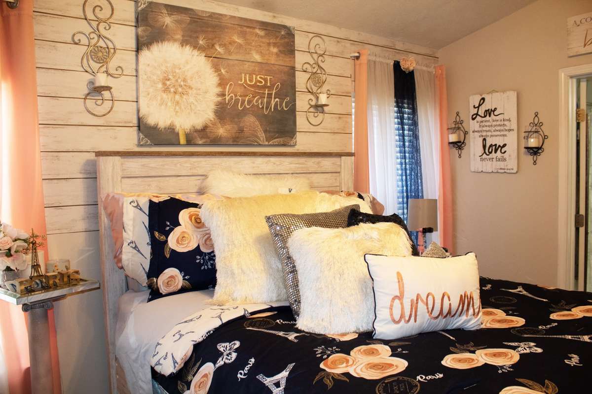 First bedroom on the left