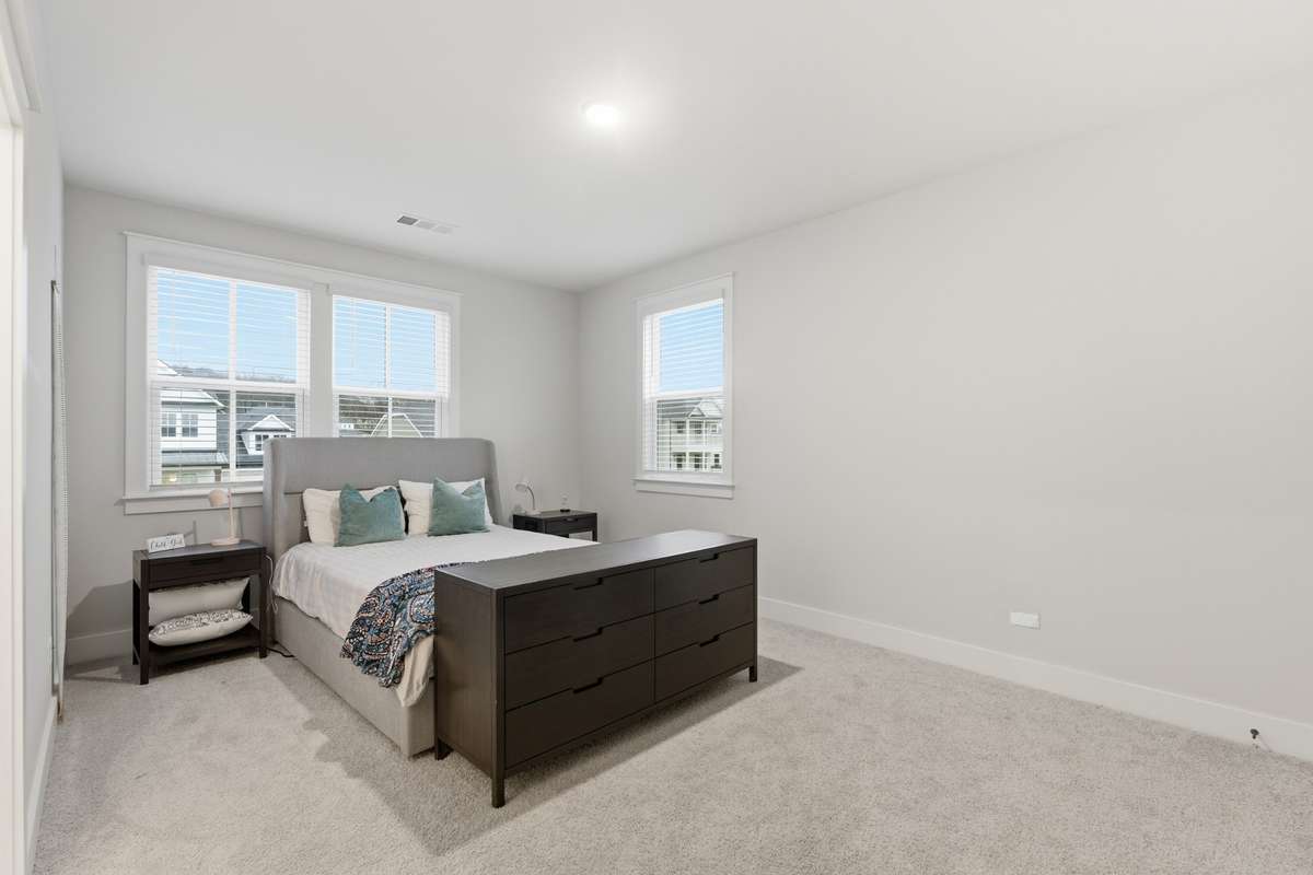 Large bedrooms, carpeted flooring, and dual purpose rooms are all just steps away from the main living area!