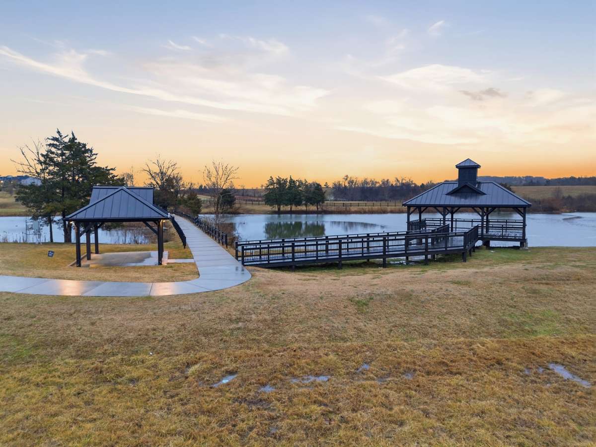 Imagine seeing  the sunset and the sunrise on the water just steps from home!