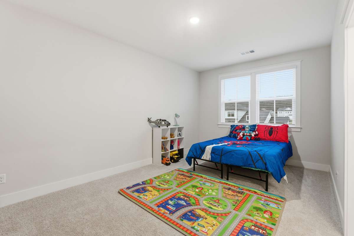 Additional bedrooms 2-5 all occupy the upstairs space.