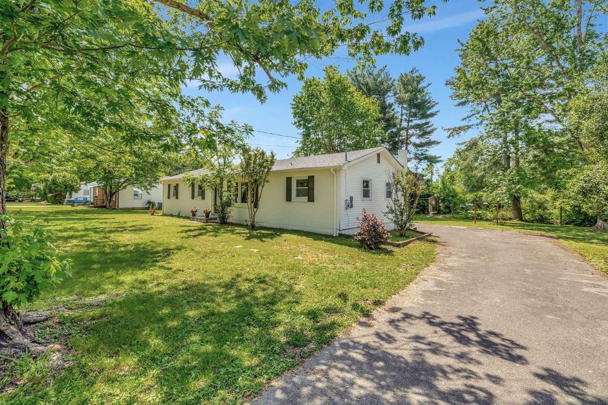 Spacious driveway allows for plenty of parking when friends & family are gathering