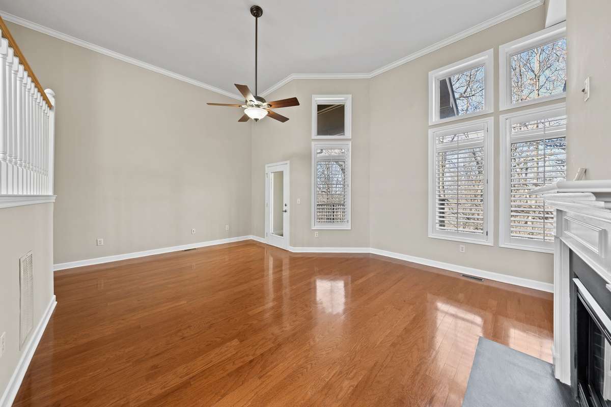Abundant natural light everywhere. Door to covered balcony.