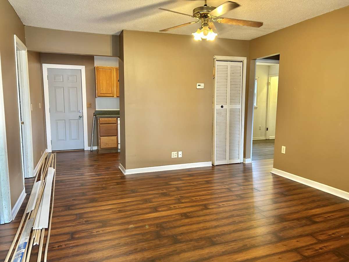 Living room as you enter the front door of the in law suite