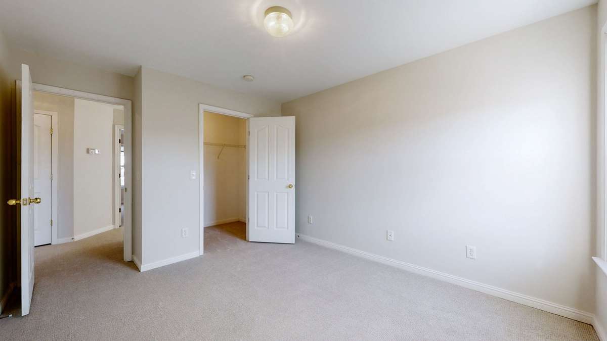 The first guest room and walk in closet.  Across the hall is your linen closet.