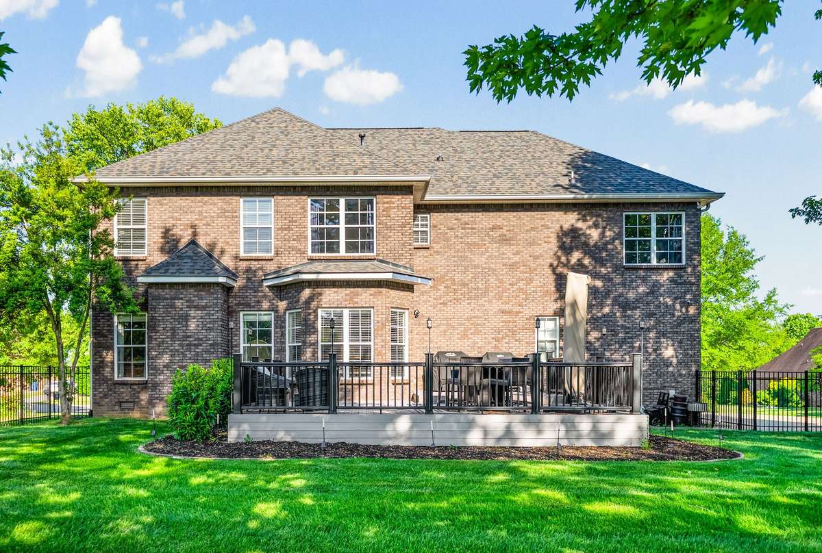 Enjoy Family BBQ's and Celebrations on your beautiful oversized deck in your plush and shady fully gated backyard. Your Summer's will never be the same.