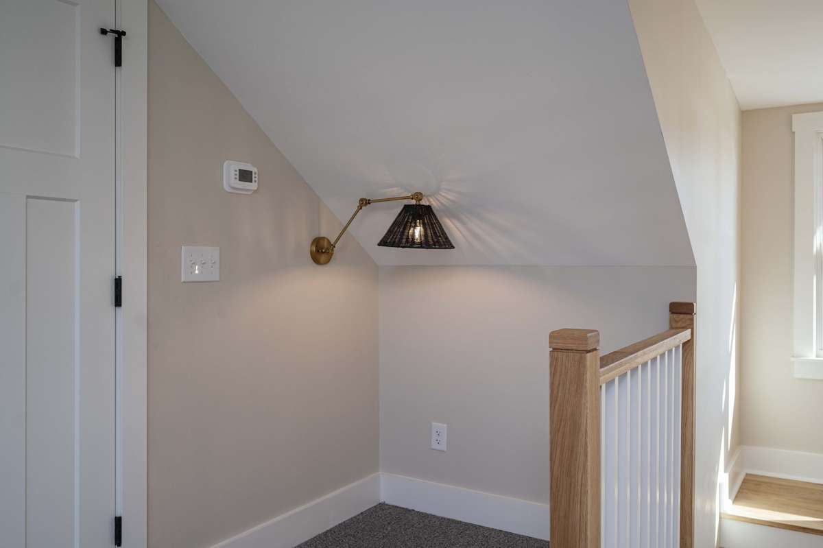Upstairs flex corner. Cozy up and read your favorite book or do homework