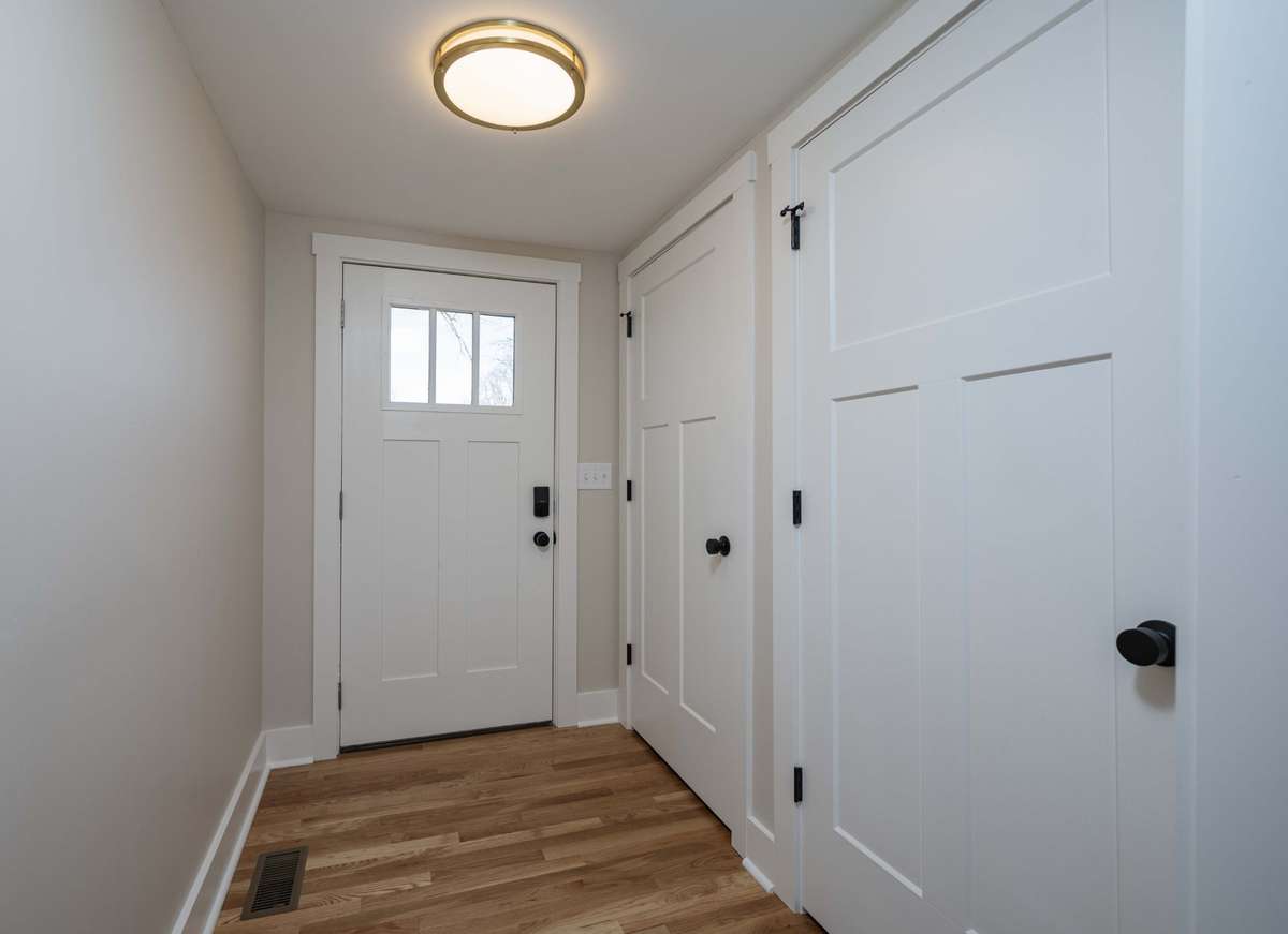 Door leads to back deck.