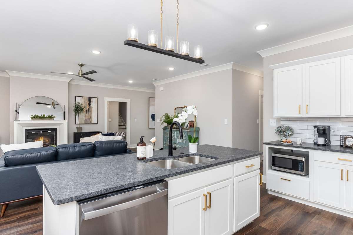 For floor plan purposes only.  Interior finishes will vary.  Home is not furnished.