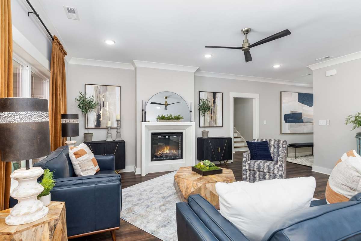 For floor plan purposes only.  Interior finishes will vary.  Home is not furnished.