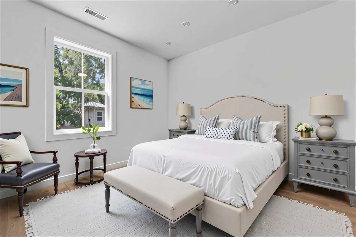 AI staged Secondary bedroom