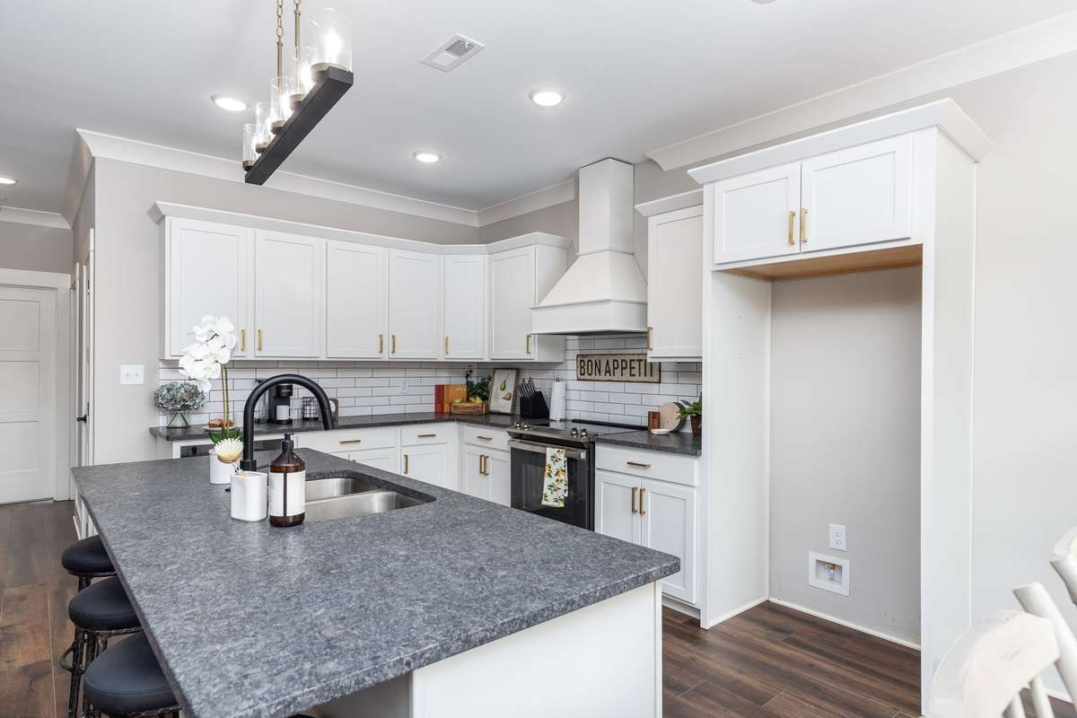 For floor plan purposes only.  Interior finishes will vary.  Home is not furnished.