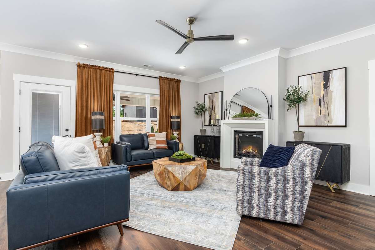 For floor plan purposes only.  Interior finishes will vary.  Home is not furnished.