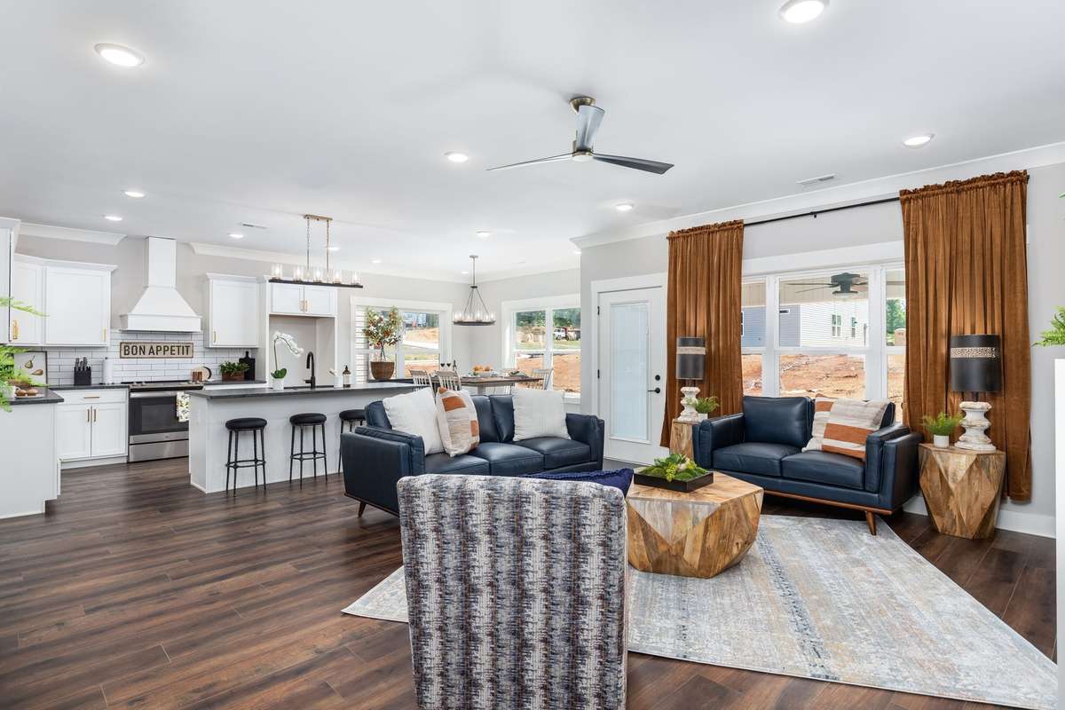For floor plan purposes only.  Interior finishes will vary.  Home is not furnished.