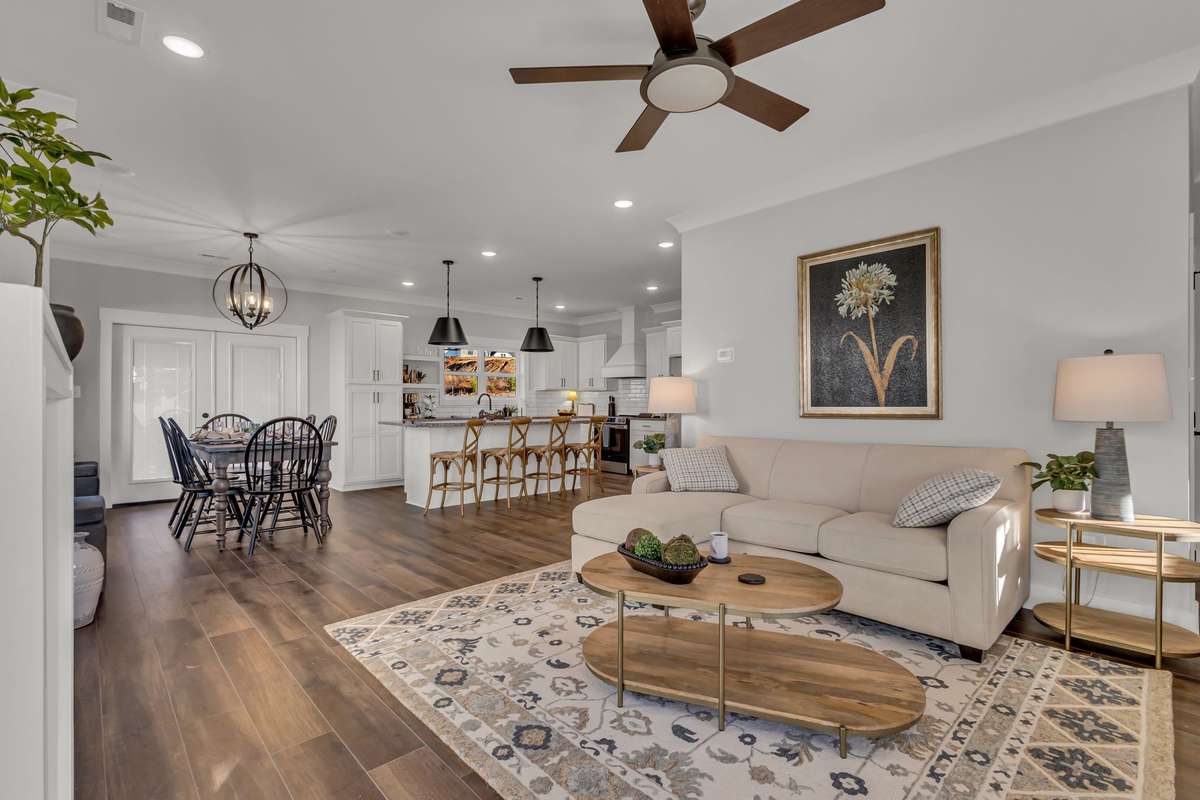 For floor plan purposes only.  Interior finishes will vary.  Home is not furnished.