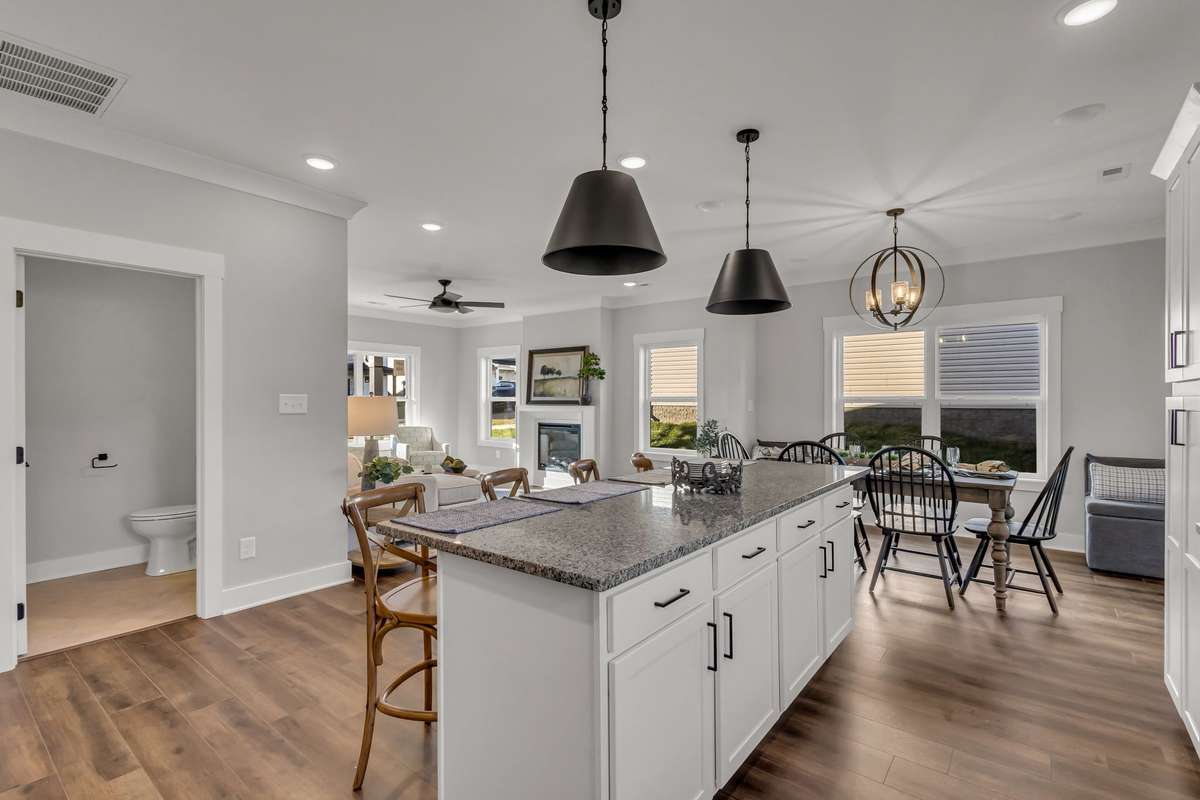 For floor plan purposes only.  Interior finishes will vary.  Home is not furnished.