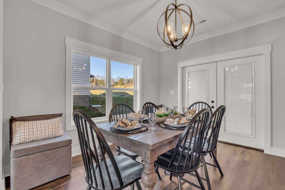 For floor plan purposes only.  Interior finishes will vary.  Home is not furnished.