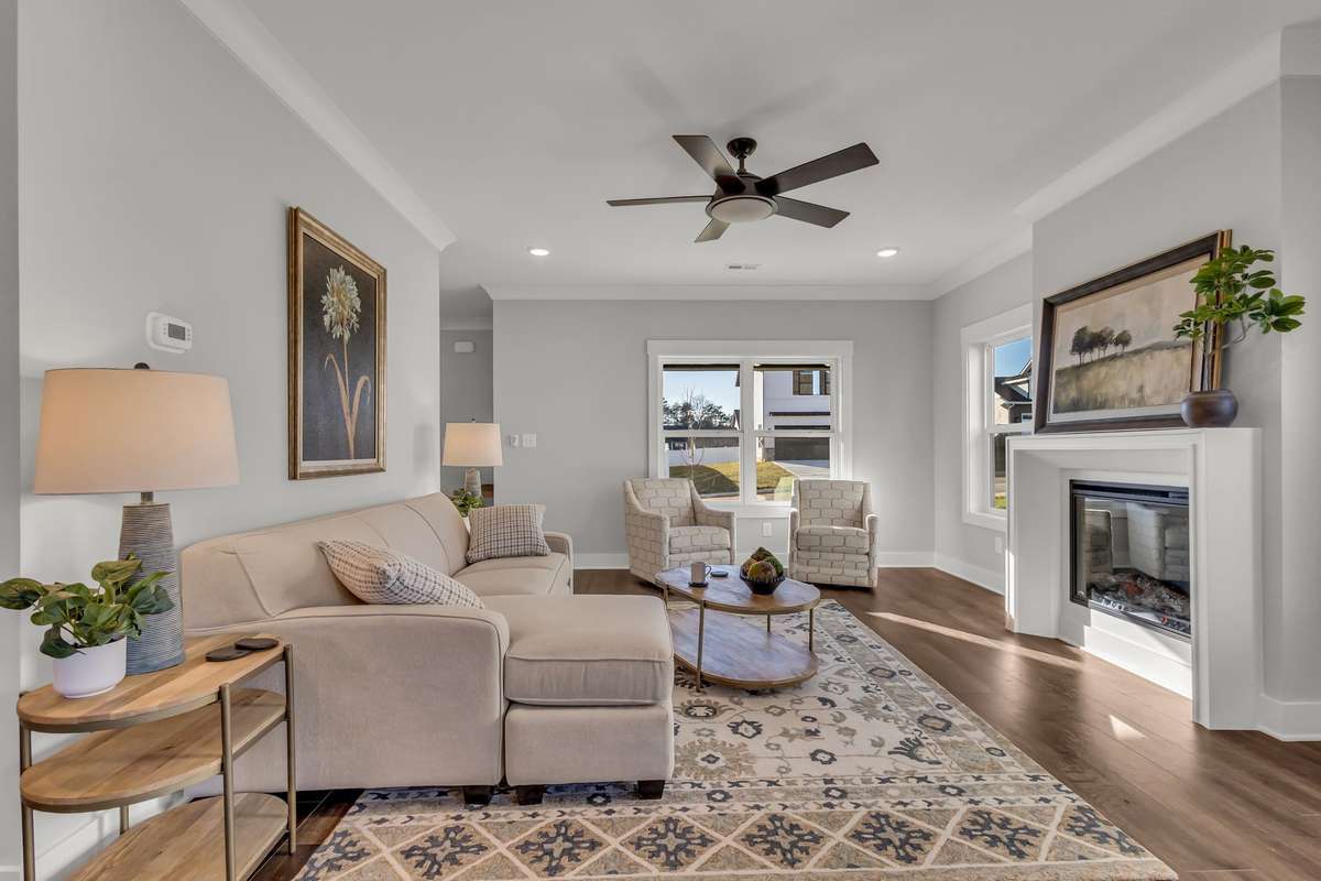 For floor plan purposes only.  Interior finishes will vary.  Home is not furnished.