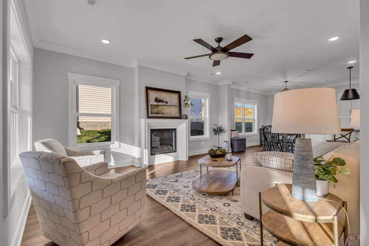 For floor plan purposes only.  Interior finishes will vary.  Home is not furnished.