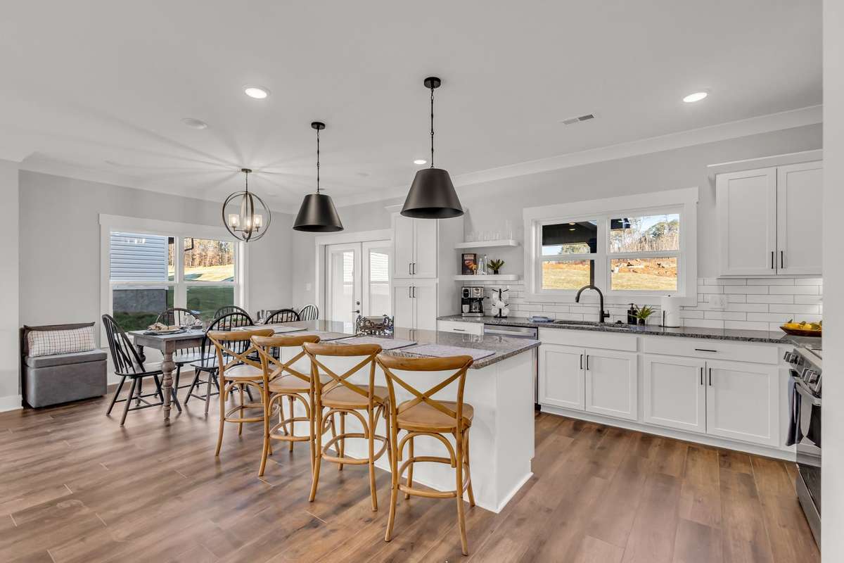 For floor plan purposes only.  Interior finishes will vary.  Home is not furnished.