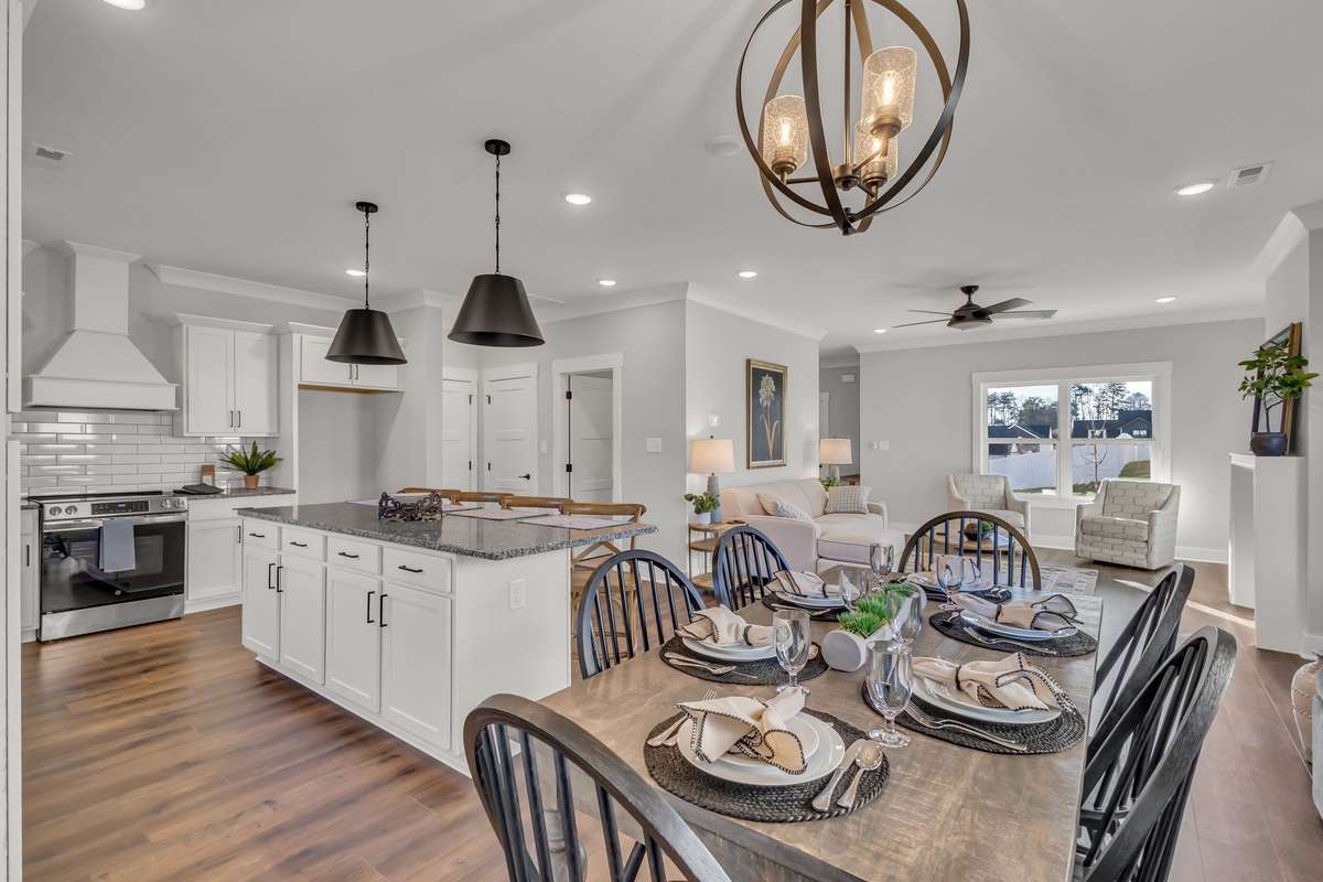 For floor plan purposes only.  Interior finishes will vary.  Home is not furnished.