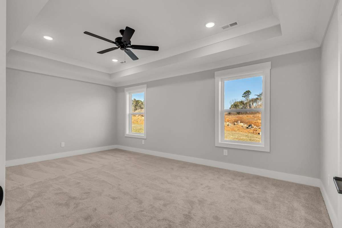For floor plan purposes only.  Interior finishes will vary.  Home is not furnished.